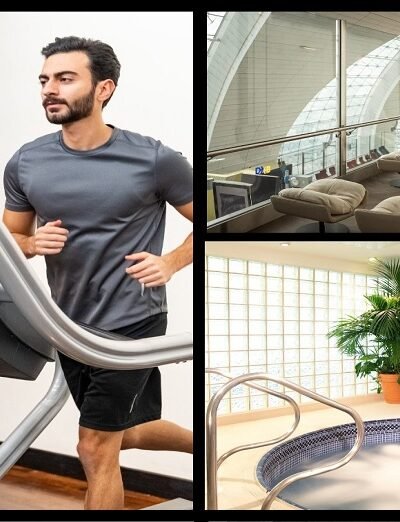 Gym & Shower + Lounge @ Dubai Airport